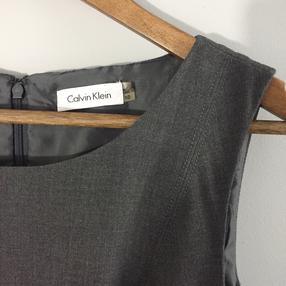 Vintage Calvin Klein Jumper Dress 10 - Picture 2 of 7